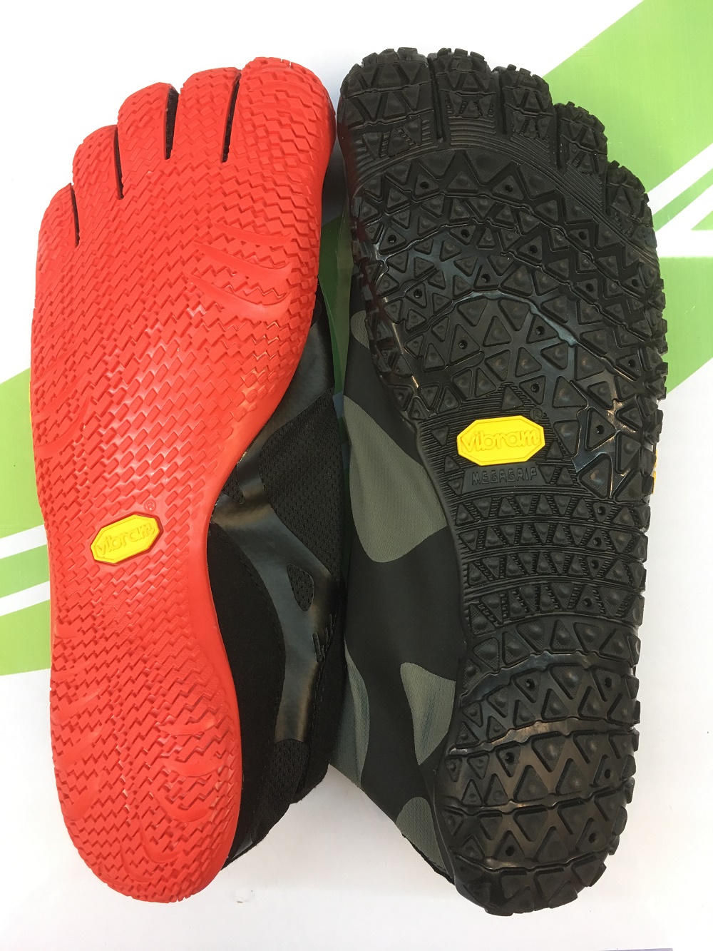 suela de la Fivefingers V-Alpha y KSO EVO